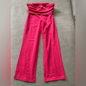 1989 place’s kids hot pink athletic leggings size 6